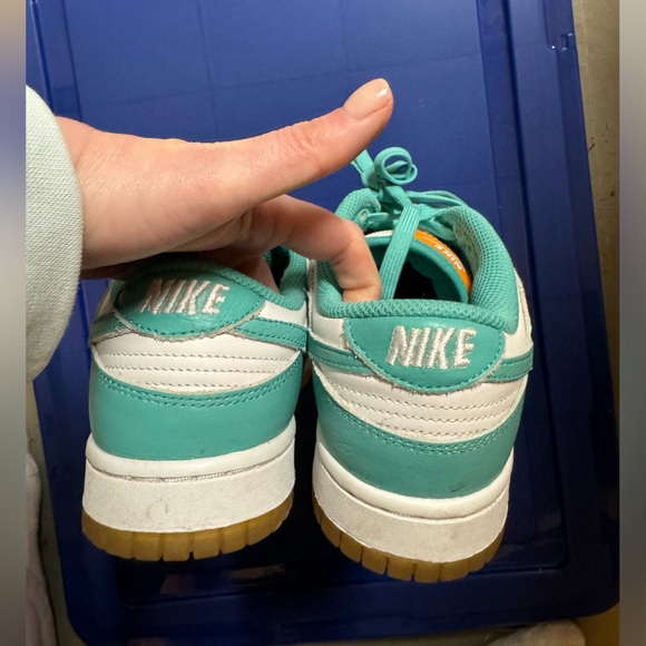 Nike Dunk Low in washed teal in size 7.5 - Picture 5 of 7